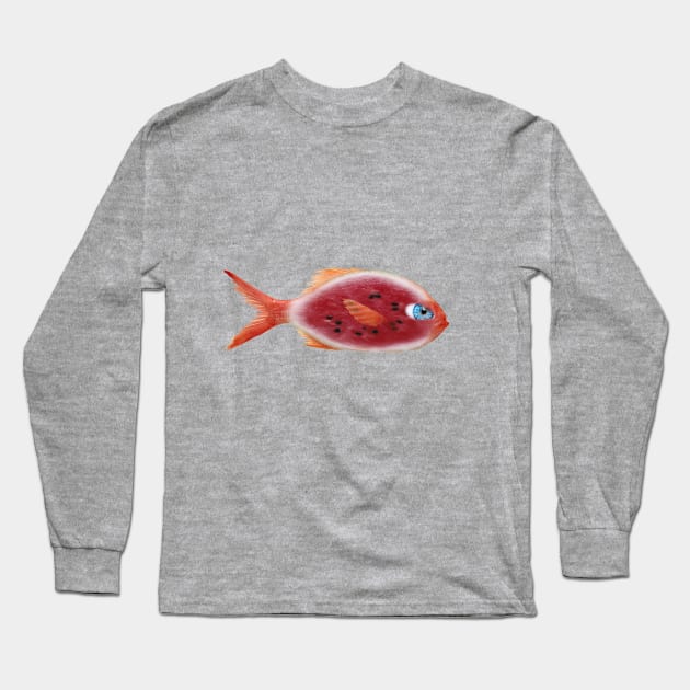 Fish Long Sleeve T-Shirt by igorkalatay